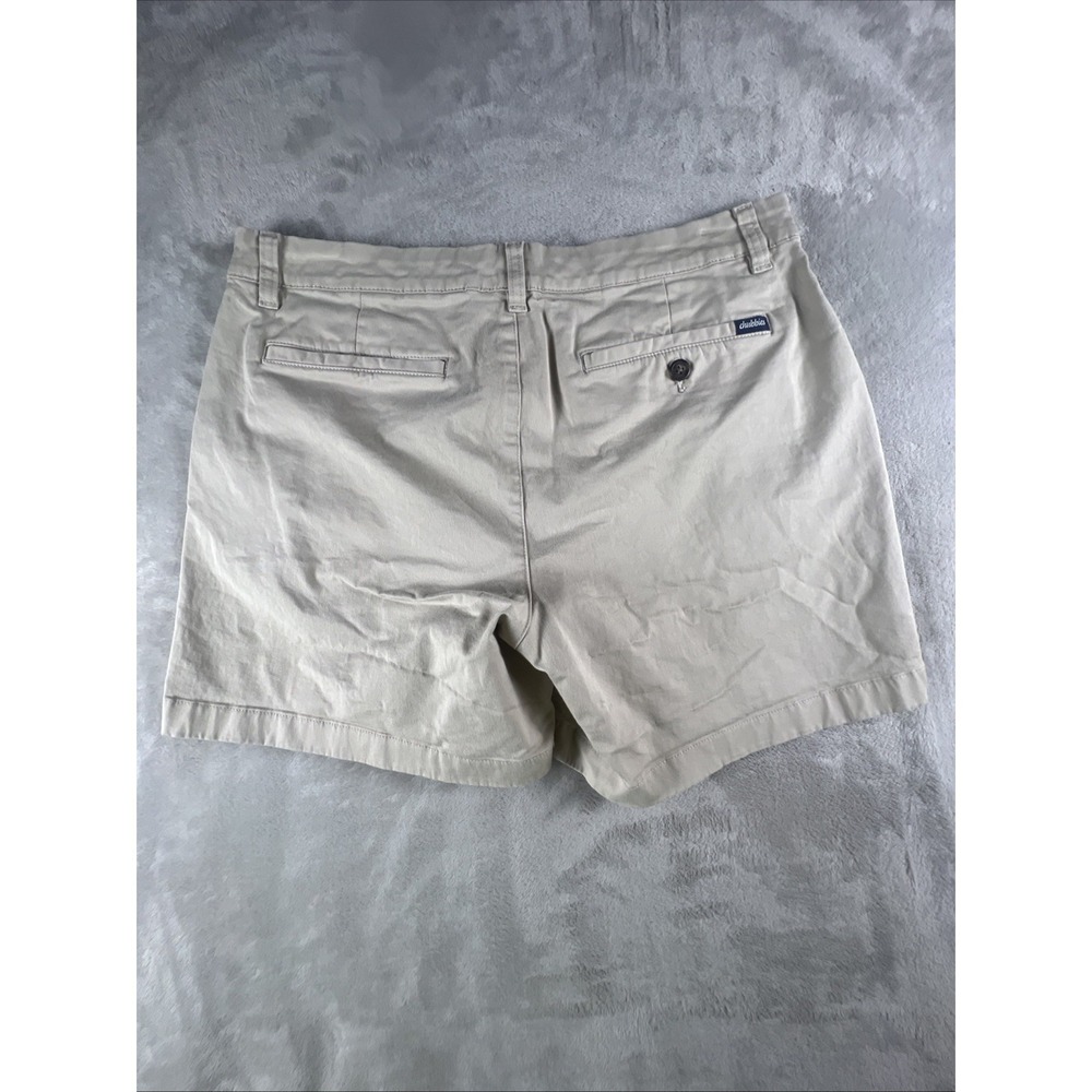 Chubbies The Original Shorts Mens Size 34 Khaki Beige 5.5" Stretch Regular Fit - Picture 4 of 12